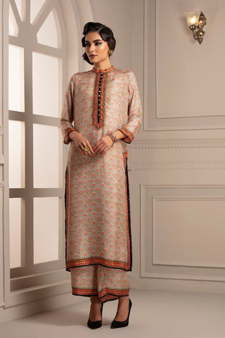 Rajdeep Ranawat-Dove Kurta With Pant & Stole-INDIASPOPUP.COM