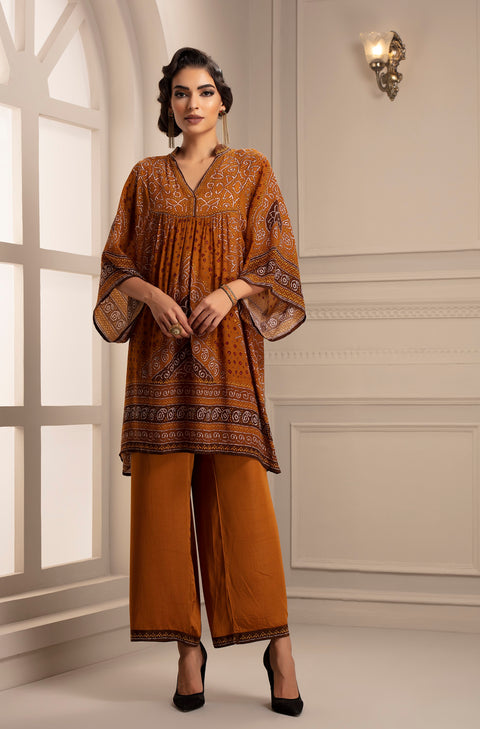 Rajdeep Ranawat-Mustard Tunic With Pant-INDIASPOPUP.COM