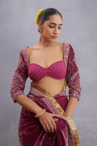 Torani-Ruby Manika Agahni Saree With Blouse-INDIASPOPUP.COM