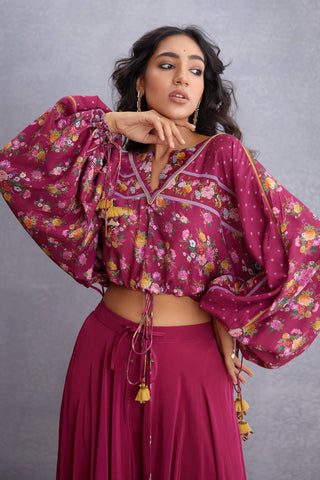 Torani-Ruby Manika Aadya Sharara With Blouse-INDIASPOPUP.COM