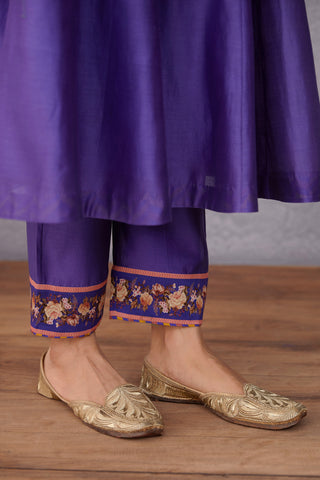 Torani-Purple Jamuni Sitara Raisah Kurta With Pants-INDIASPOPUP.COM