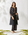 Devyani Mehrotra-Black Mirror Work Suit-INDIASPOPUP.COM
