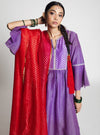 Label Earthen-Lillac Khuri Printed Kurta Set-INDIASPOPUP.COM