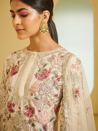 Varun Bahl-Light Pink Embroidered Sharara Set-INDIASPOPUP.COM