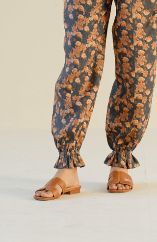 Pozruh-Fiji Brown Trousers-INDIASPOPUP.COM