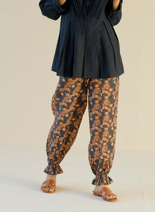 Pozruh-Fiji Brown Trousers-INDIASPOPUP.COM