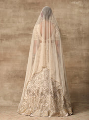 Ridhi Mehra-Ivory Paisely Blouse With Lehenga & Dupatta-INDIASPOPUP.COM