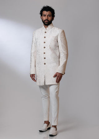 Nautanky-Pearl Embroidered Jacket With Trouser-INDIASPOPUP.COM
