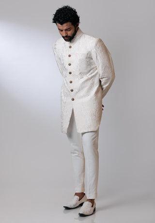 Nautanky-Pearl Embroidered Jacket With Trouser-INDIASPOPUP.COM