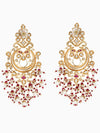Tizora-Polki And Pearl Earrings-INDIASPOPUP.COM