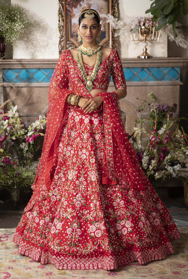 Peach Lehenga with Long Shirt for Indian Bridal Wear | Pakistani bridal wear,  Indian wedding dress, Pakistani fashion
