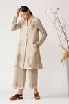 Payal Pratap-Beige Holly Embroidered Jacket-INDIASPOPUP.COM
