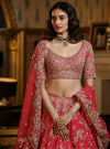 Dolly J-Fuschia Pink Aria Bridal Lehenga Set-INDIASPOPUP.COM
