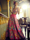 Aisha Rao-Pink Lehenga & Blouse With Dupatta-INDIASPOPUP.COM