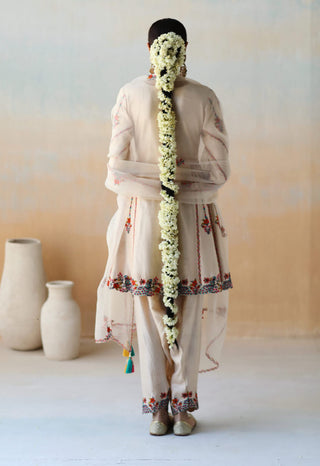 Aman Takyar-Ivory Embroidered Kurta Set-INDIASPOPUP.COM