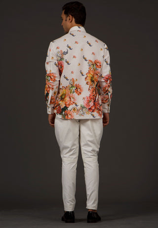 Balance By Rohit Bal-Ivory Cotton Shirt-INDIASPOPUP.COM