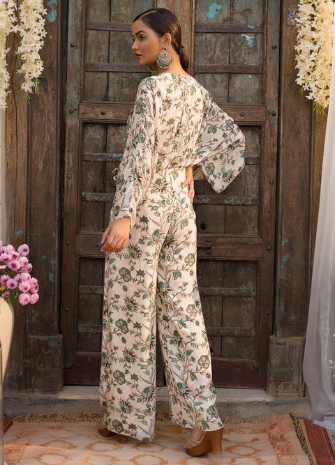 Off-white Printed Jumpsuit