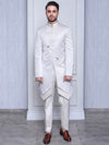 Arjun Kilachand-Champagne Quilted Fusion Jacket-INDIASPOPUP.COM