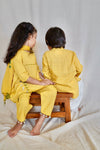 The Right Cut-Sunset Jasmin Kurta Pants & Dupatta-INDIASPOPUP.COM