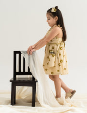 The Right Cut Kids-Flower Power Dress-INDIASPOPUP.COM