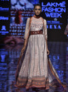 Rajdeep Ranawat-Ivory Printed Dress With Coverup-INDIASPOPUP.COM