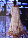 Rajdeep Ranawat-Ivory Printed Dress With Coverup-INDIASPOPUP.COM