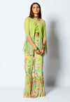 Rishi & Vibhuti-Lime Green Tube, Jacket And Pant-INDIASPOPUP.COM