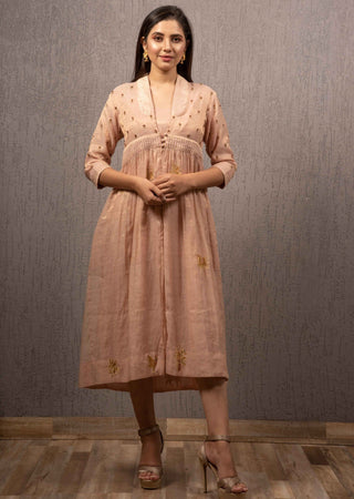 Gazal Mishra-Blush Jacket Dress-INDIASPOPUP.COM