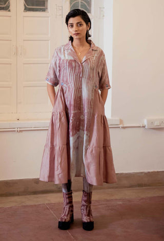 The Loom Art-Persian Rust Dress-INDIASPOPUP.COM