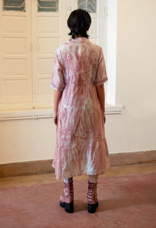 The Loom Art-Persian Rust Dress-INDIASPOPUP.COM