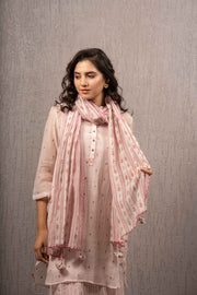Gazal Mishra-Blush Short Kurta And Skirt Set-INDIASPOPUP.COM