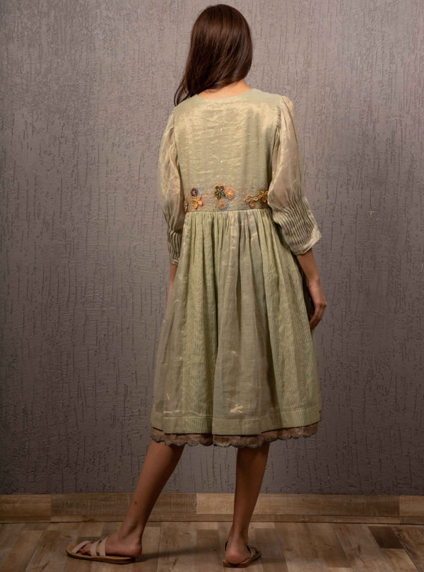 Gazal Mishra-Mint Green Dress-INDIASPOPUP.COM