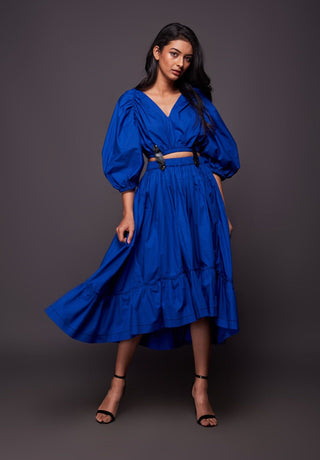 Deepika Arora-Midnight Blue Dress-INDIASPOPUP.COM