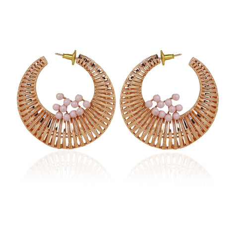 Esme-Marella Hoop Earrings-INDIASPOPUP.COM