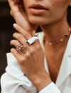 Esme-Sirena Ring With Swarovski-INDIASPOPUP.COM
