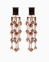 Esme-Smoky Quartz & Gold Kathak Earring-INDIASPOPUP.COM