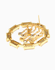 Esme-Gold Fandango Earring-INDIASPOPUP.COM