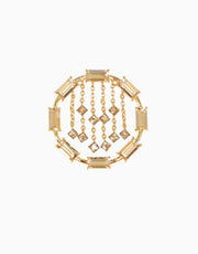 Esme-Gold Fandango Earring-INDIASPOPUP.COM