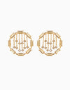 Esme-Gold Fandango Earring-INDIASPOPUP.COM