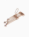 Esme-Brown & Red Cancan Earring-INDIASPOPUP.COM