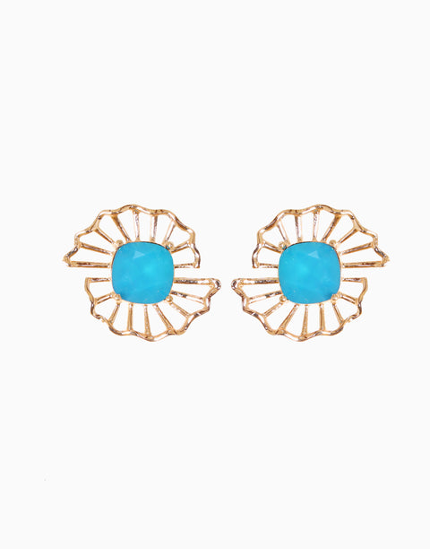 Esme-Turquoise Barong Earring-INDIASPOPUP.COM