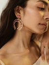 Esme-Goose Pink Earring-INDIASPOPUP.COM