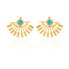 Esme-Cananry Gold Earring-INDIASPOPUP.COM