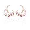 Esme-Raven Pink Rose Earring-INDIASPOPUP.COM