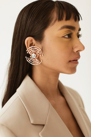 Esme-Falcon Grey Earring-INDIASPOPUP.COM