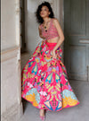 Aisha Rao-Pink Embellished Lehenga Set-INDIASPOPUP.COM