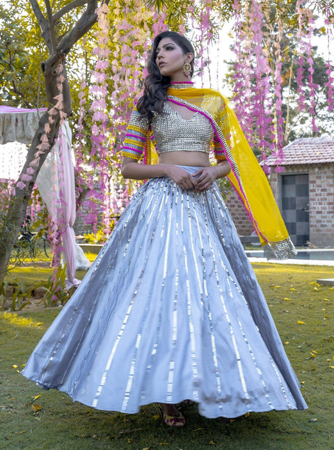 Sabyasachi Yellow Designer Lehenga for Wedding Party Bollywood Style  Dresses,indian Traditional Diwali Lehenga Choli for Girls - Etsy