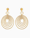 Tizora-Two Tone Danglers-INDIASPOPUP.COM