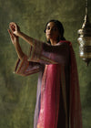 Begum Pret-Purple Dia Kurta Set-INDIASPOPUP.COM