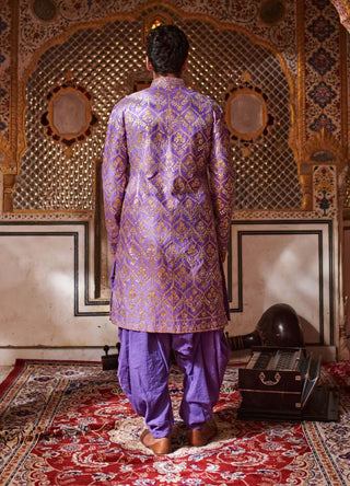 Itrh-Zuave Sherwani With Salwar-INDIASPOPUP.COM